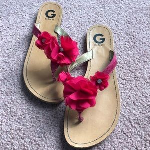 Guess Pink Dressy Sandals